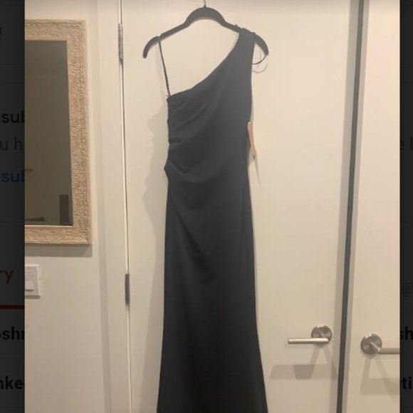 NWT BHLDN Katie May Gwyneth Dress in Dark Emerald Size 4 - Picture 4 of 5